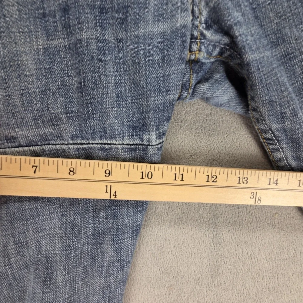Vintage Levis Engineered Jeans Mens Blue Double Knee Zip Fly Bootcut Fits 32x29